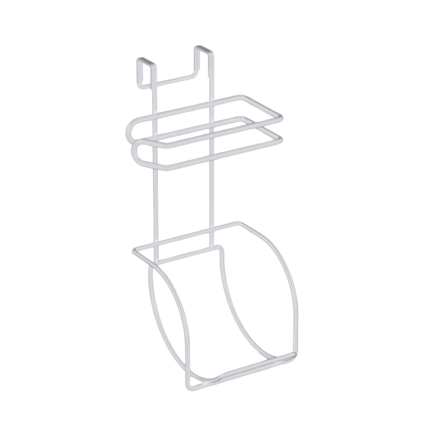 Portarollos de Baño 2 Rollos 9.5x12.5x24.5cm 7house Ordenación Baño 1